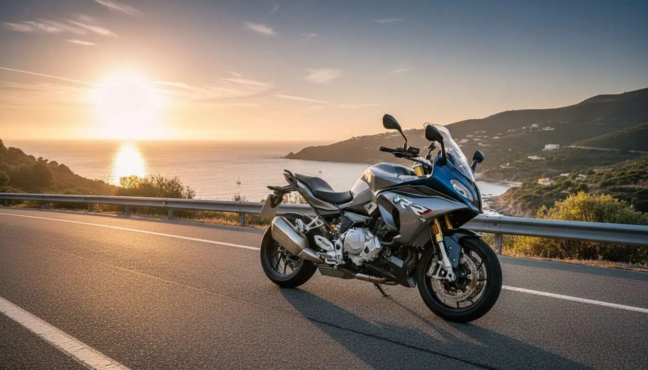  BMW R 1300 RS destacada en carretera mostrando su dise&ntilde;o innovador desde 18.460 euros en el mercado actual - Imagen generada por IA 