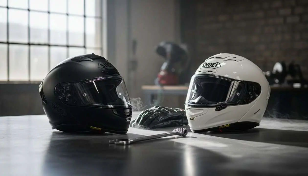  Comparativa completa entre cascos Shoei X-Fourteen y GT-Air para elegir el mejor modelo 2024 - Imagen generada por IA 