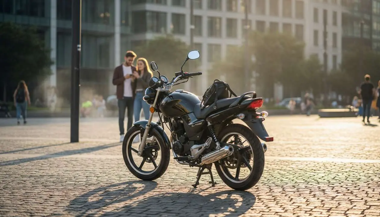  Keeway Icon S 125 cc 2026 destacada motocicleta b&aacute;sica eficiente y sorprendente para conducci&oacute;n urbana - Imagen generada por IA 