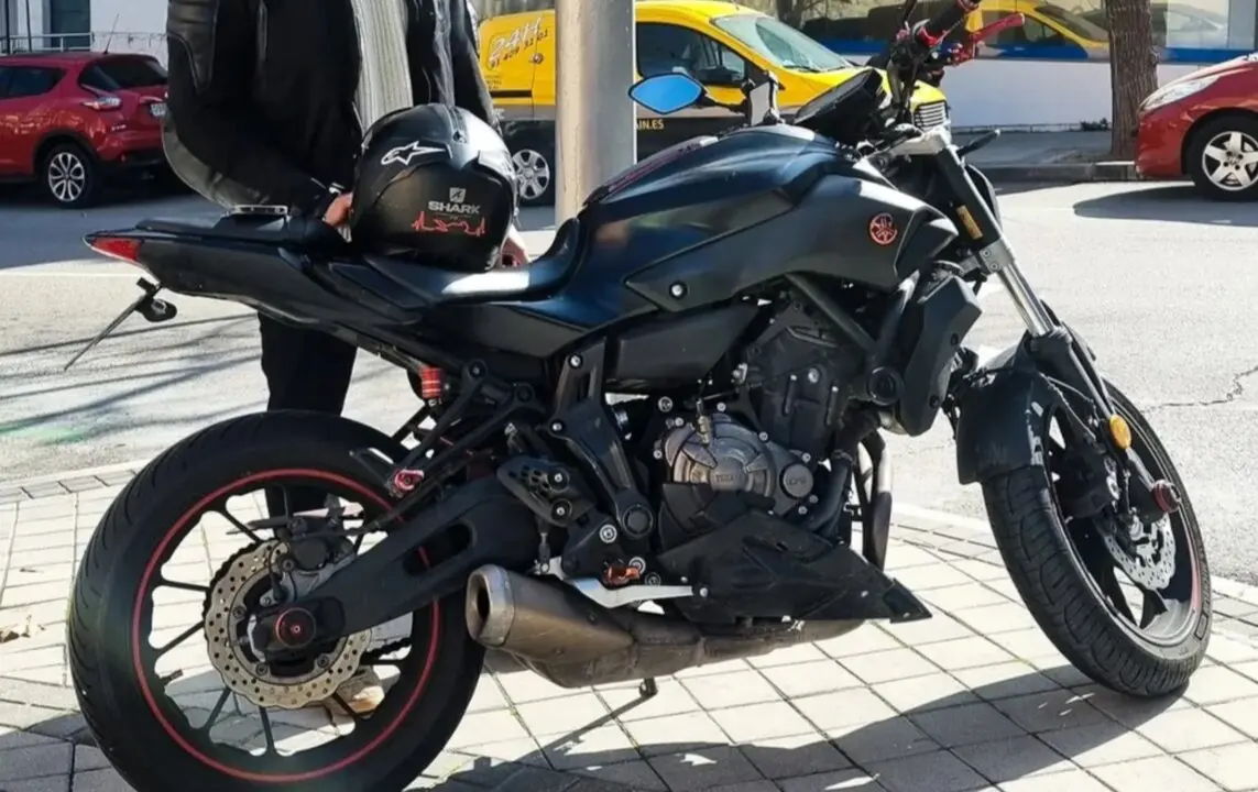 La Yamaha robada