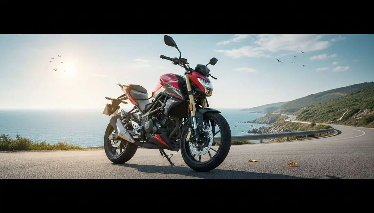  Keeway RKF 125 destacada en imagen que muestra su dise&ntilde;o &uacute;nico y caracter&iacute;sticas sorprendentes de la moto 125cc - Imagen generada por IA 