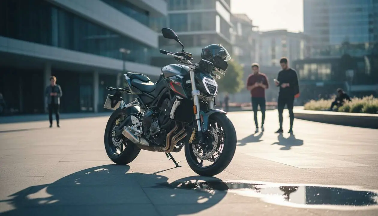  Voge 625 R moto naked asequible con equipamiento avanzado y dise&ntilde;o moderno para conducci&oacute;n urbana segura - Imagen generada por IA 