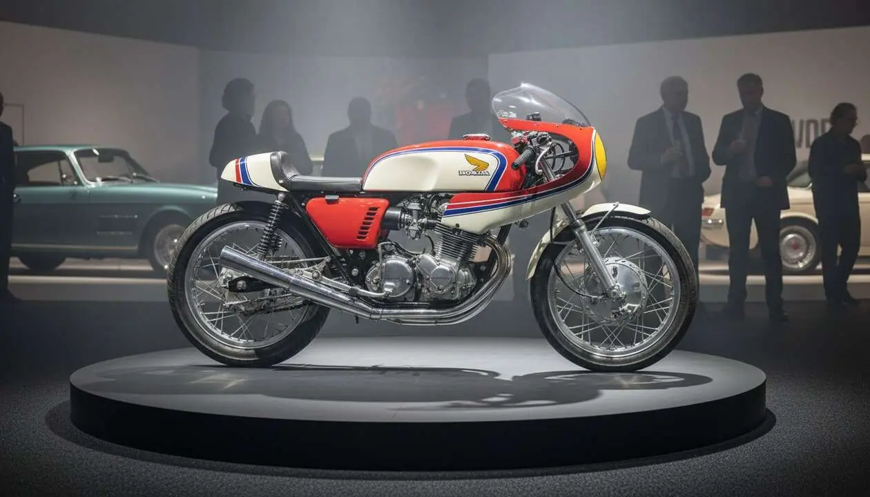  Honda RC173 de Mike Hailwood en subasta, una joya legendaria del motociclismo cl&aacute;sico y coleccionismo exclusivo - Imagen generada por IA 