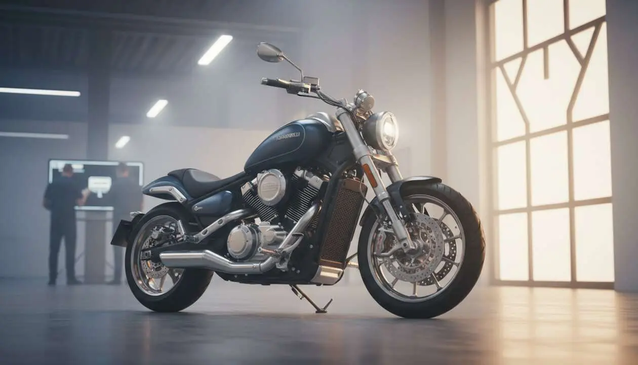  Morbidelli C652V 2026 cruiser media cilindrada con motor V-Twin potente y dise&ntilde;o innovador para motociclistas modernos - Imagen generada por IA 