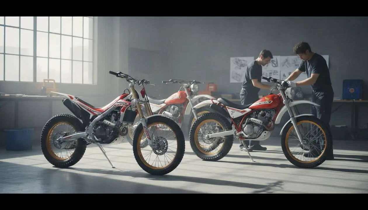  Nueva Montesa espa&ntilde;ola inspirada en modelos Honda con dise&ntilde;o renovado y tecnolog&iacute;a avanzada - Imagen generada por IA 