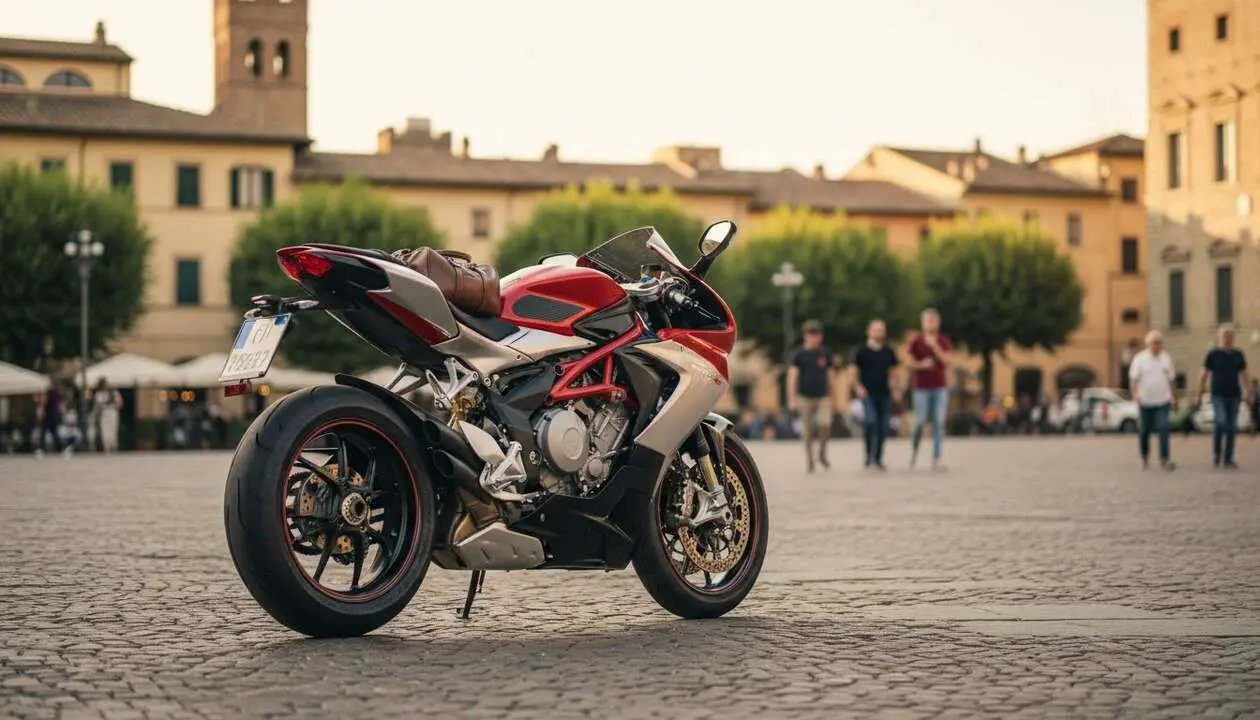  Moto MV Agusta F3 R con reducci&oacute;n de precio y equipamiento completo incluido en Italia 2024 - Imagen generada por IA 