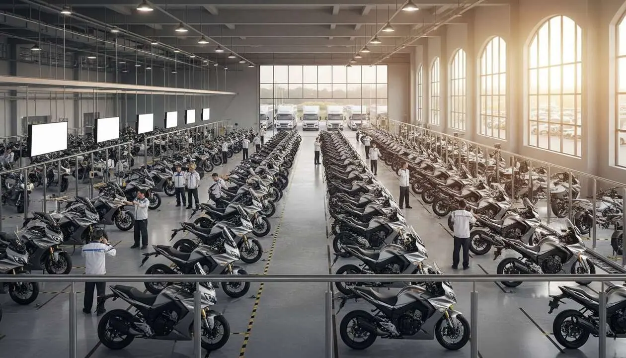  Moto Voge 2027 con objetivo de alcanzar 200.000 unidades vendidas impulsando un crecimiento incre&iacute;ble en el mercado motociclista - Imagen generada por IA 