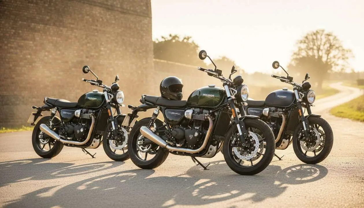  Triumph ofrece 600 euros de descuento en sus Modern Classics de 400 cc - Imagen generada por IA 