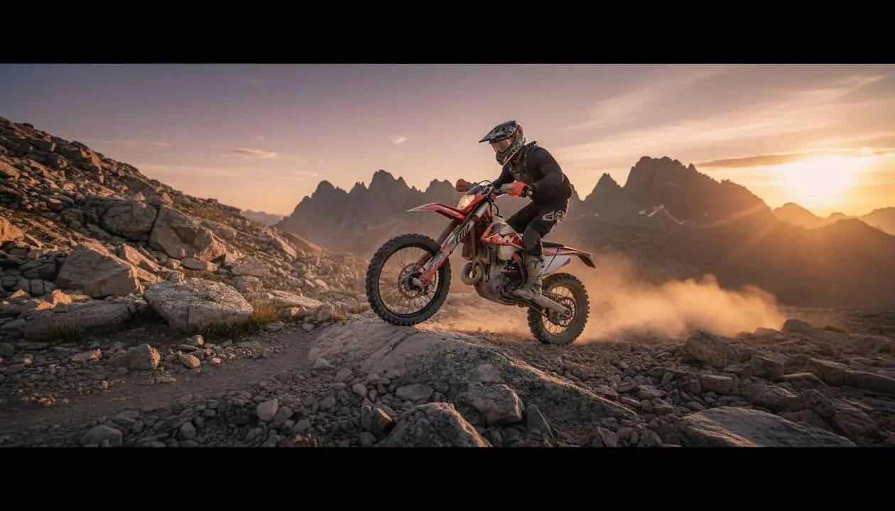 KTM 300 EXC Hardenduro 2027 preparada para conquistar el infierno del enduro extremo - Imagen generada por IA 