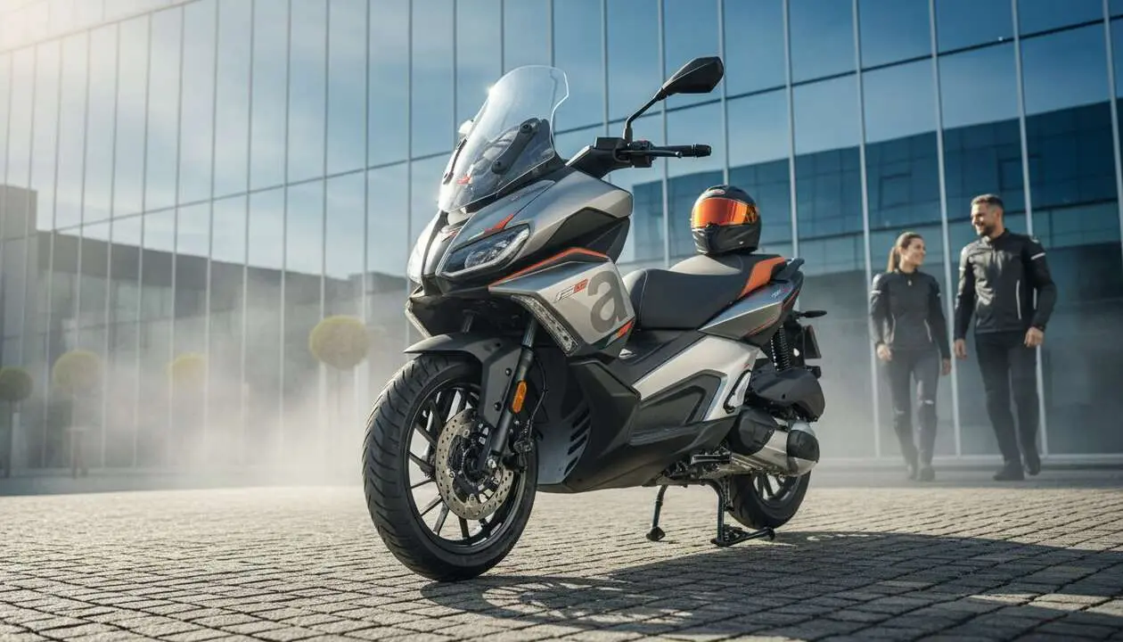  Aprilia SR GT 400 con oferta especial y condiciones exclusivas de compra - Imagen generada por IA 