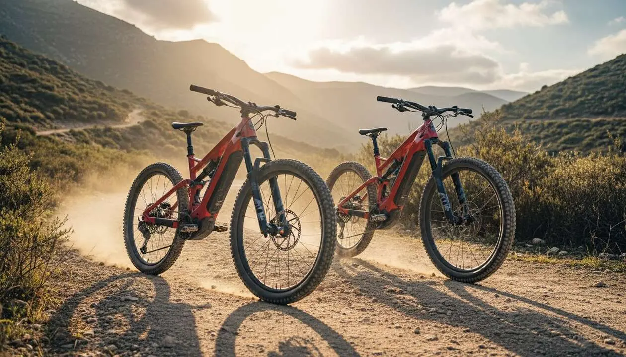  Ducati presenta sus e-MTB Avinox de 1.300 W y 150 Nm - Imagen generada por IA 