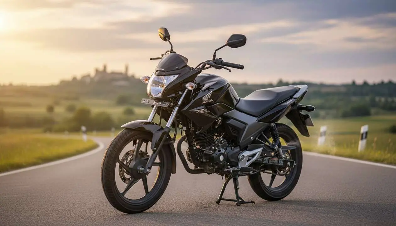  Honda SP125 naked de 900 euros con una autonom&iacute;a de 680 kil&oacute;metros - Imagen generada por IA 