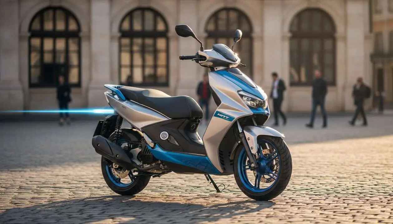  MITT Alto 125 con 15 CV, radar y precio de 2.595 euros - Imagen generada por IA 