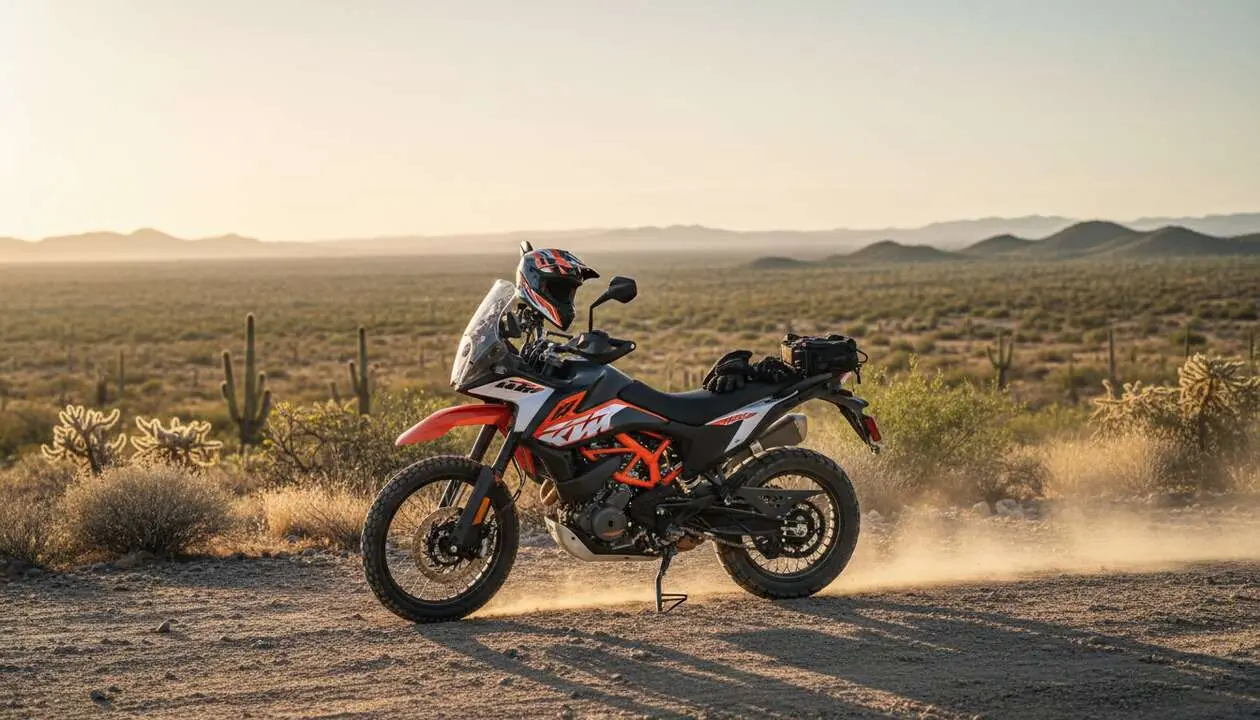  KTM 390 Adventure R baja de precio con nuevas mejoras y m&aacute;s equipamiento de serie - Imagen generada por IA 