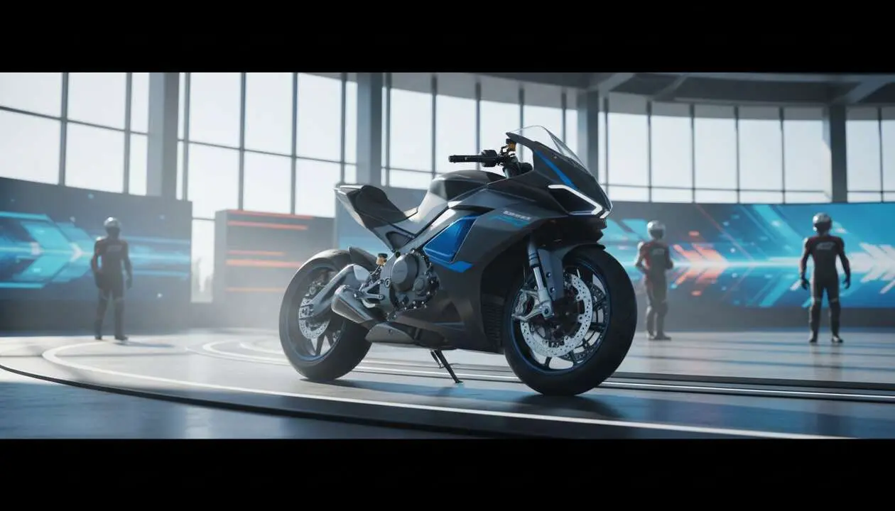  Zontes presenta en 2026 su nueva motocicleta deportiva de dise&ntilde;o atrevido - Imagen generada por IA 