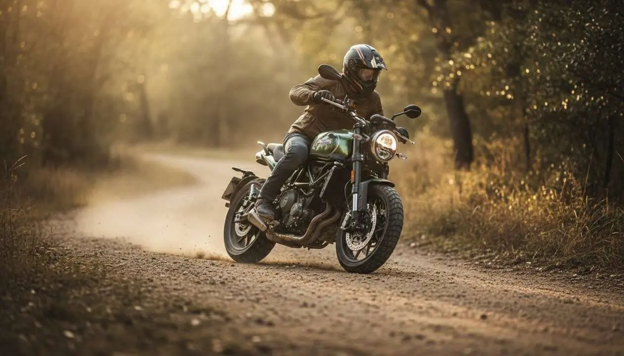  Benelli Leoncino 800 Trail, moto trail de 76,2 CV por 7.490 euros - Imagen generada por IA 
