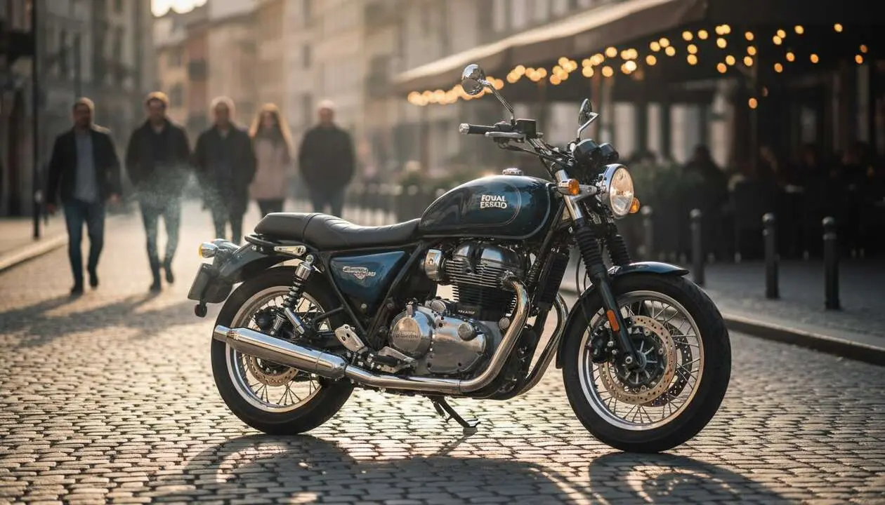  Royal Enfield Super Meteor 650: la cruiser de 47 CV por 7.247 euros - Imagen generada por IA 