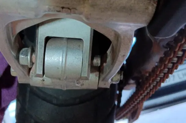 El amortiguador de la Honda Africa Twin