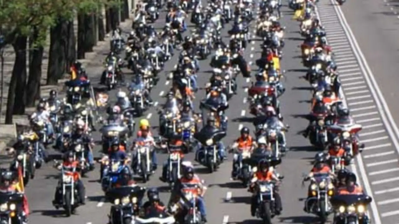 Concentración de motos
