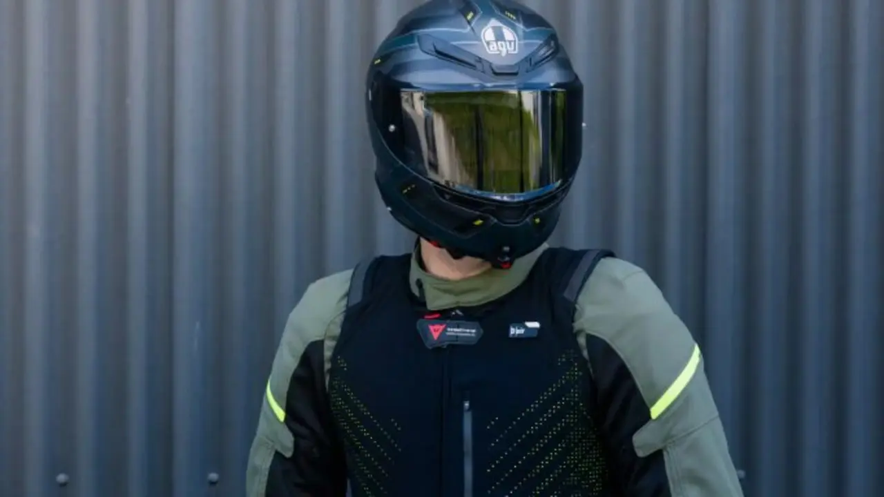 Airbag moto