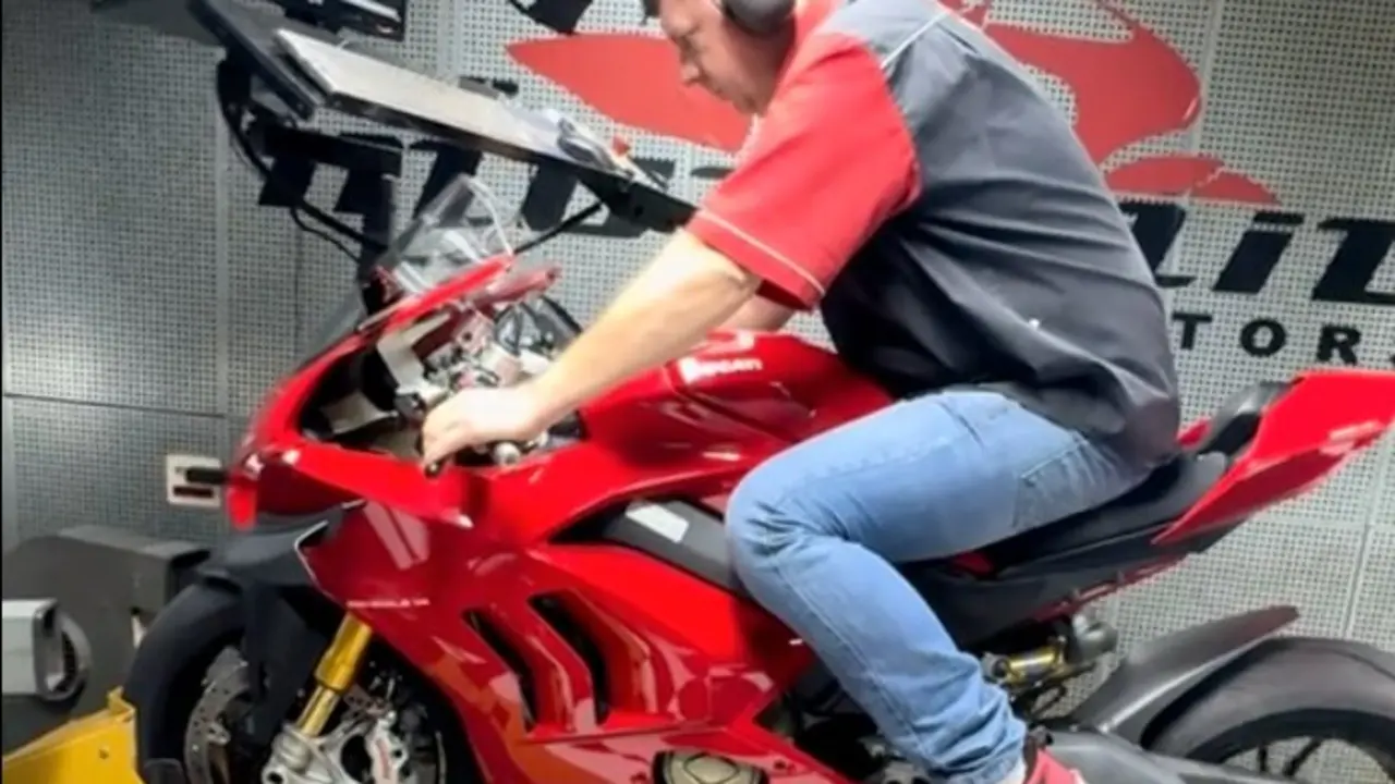 La Ducati Panigale V4