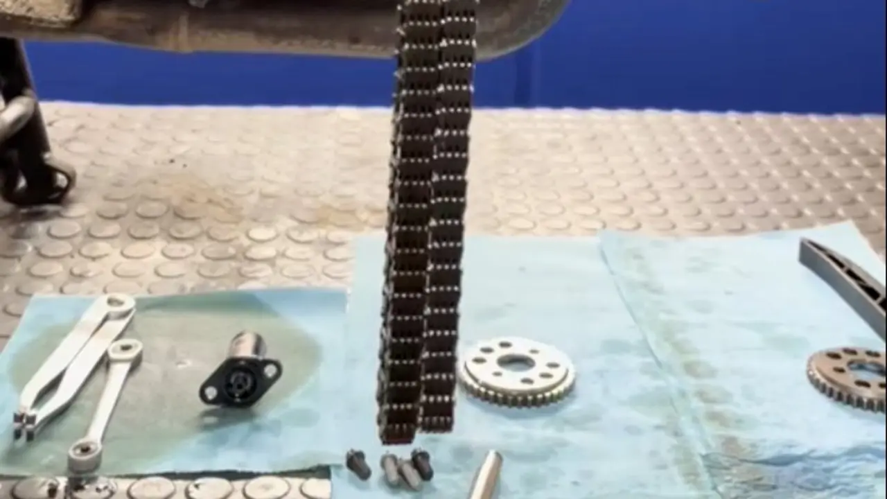 La cadena de la BMW K 1200