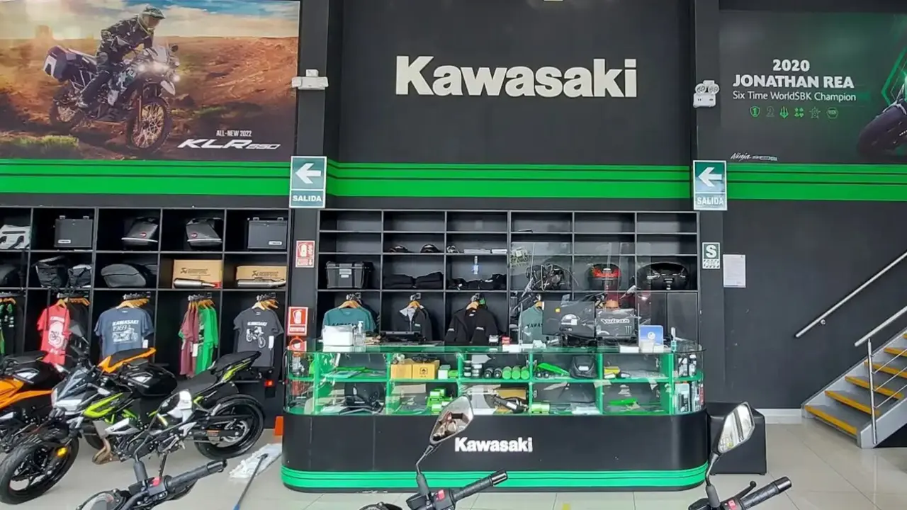 Taller oficial de Kawasaki