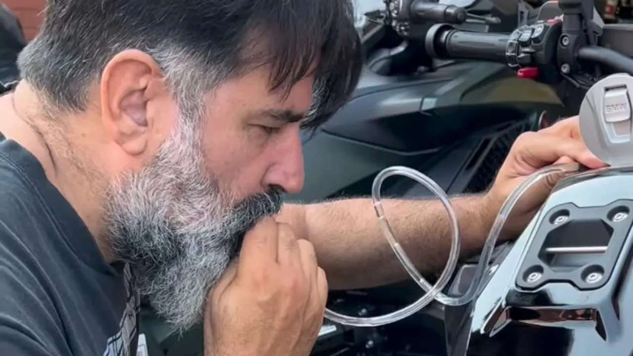 Sacando el diésel de la BMW R 1300 GS