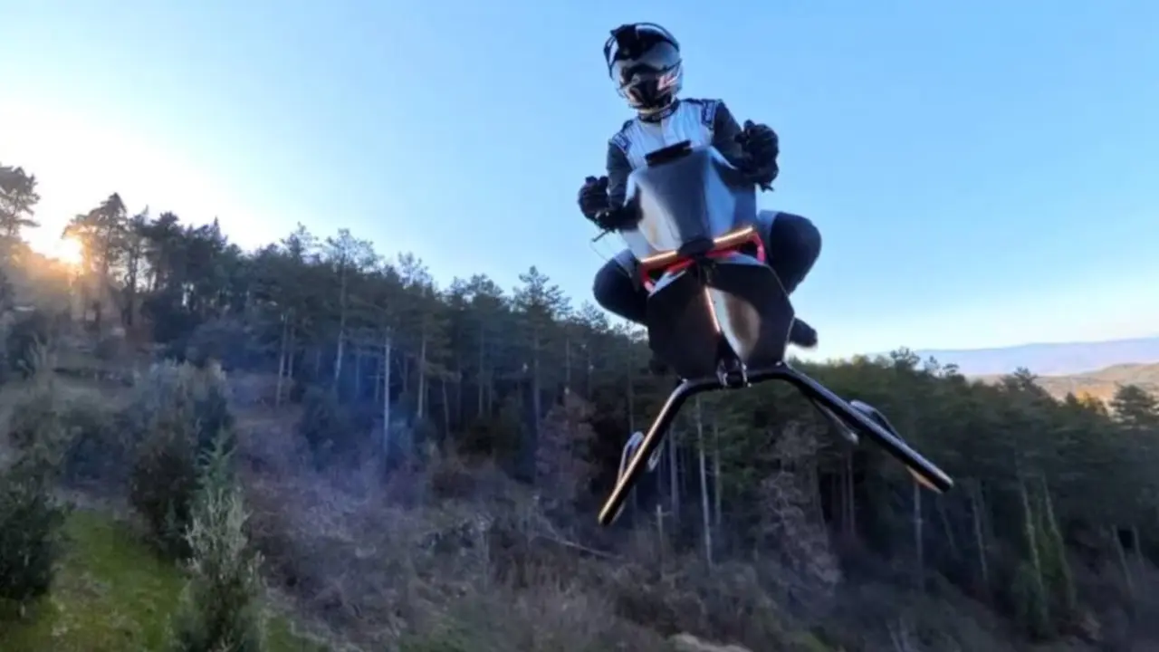 Moto voladora Volonaut Airbike