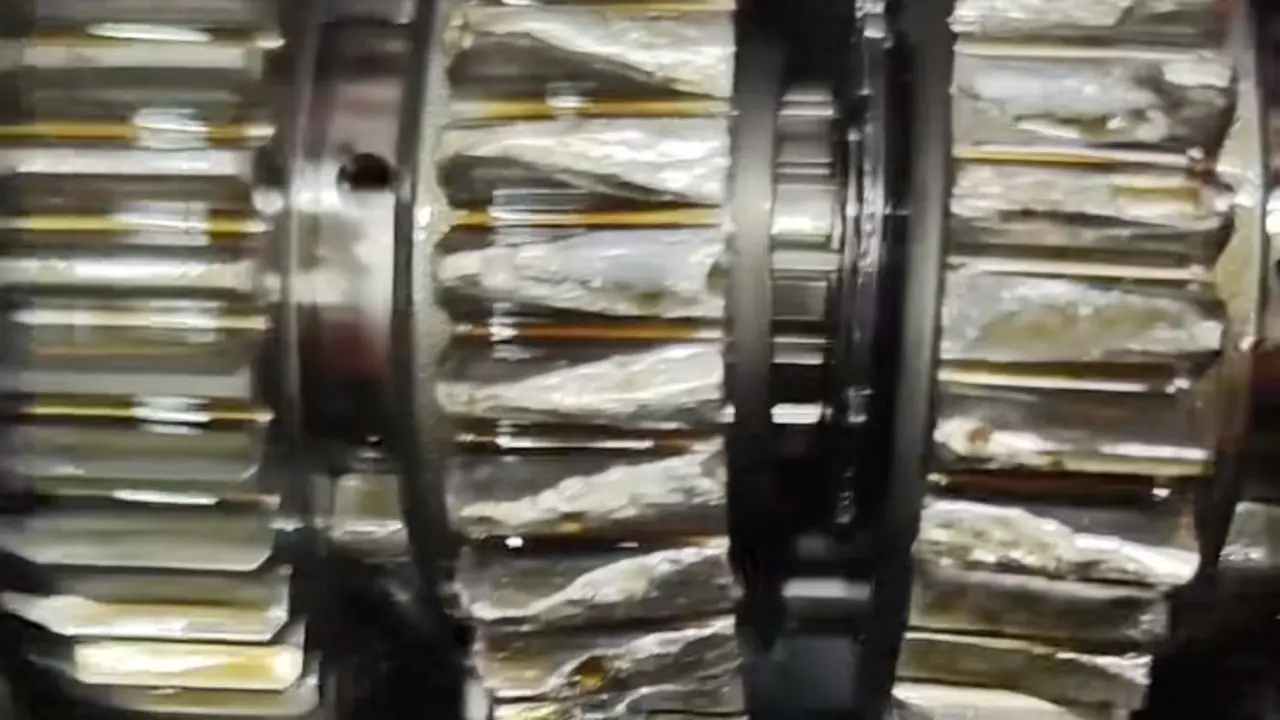 Los engranajes de la Kawasaki Z900