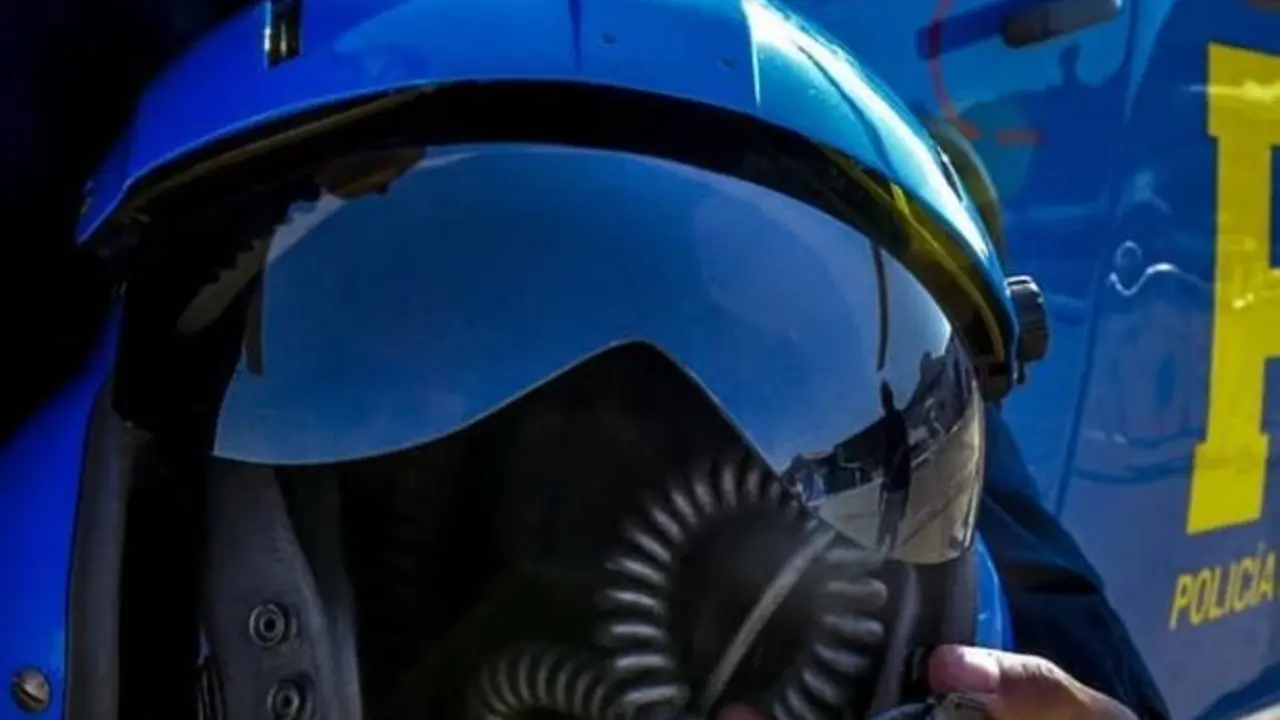 Casco de helicóptero