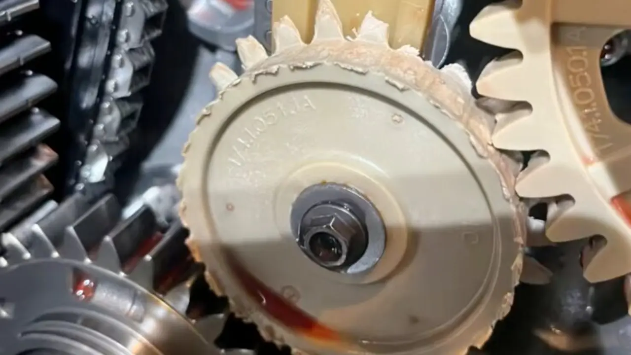 Ducati y los engranajes