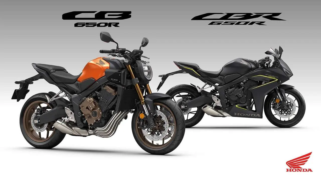 Honda CB y CBR y sus nuevos colores