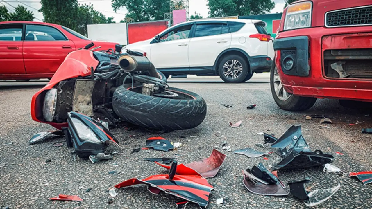Accidente de moto