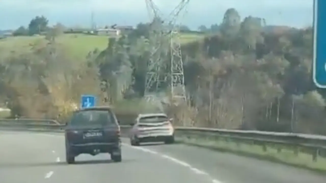 El coche con la baliza