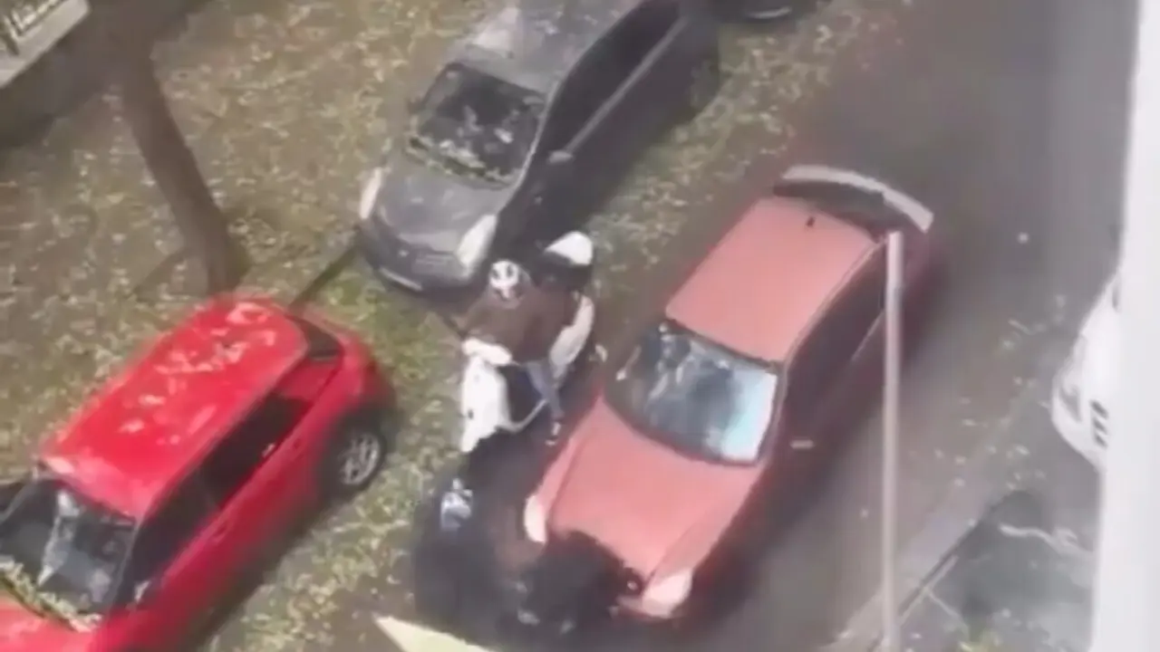 El momento del golpe