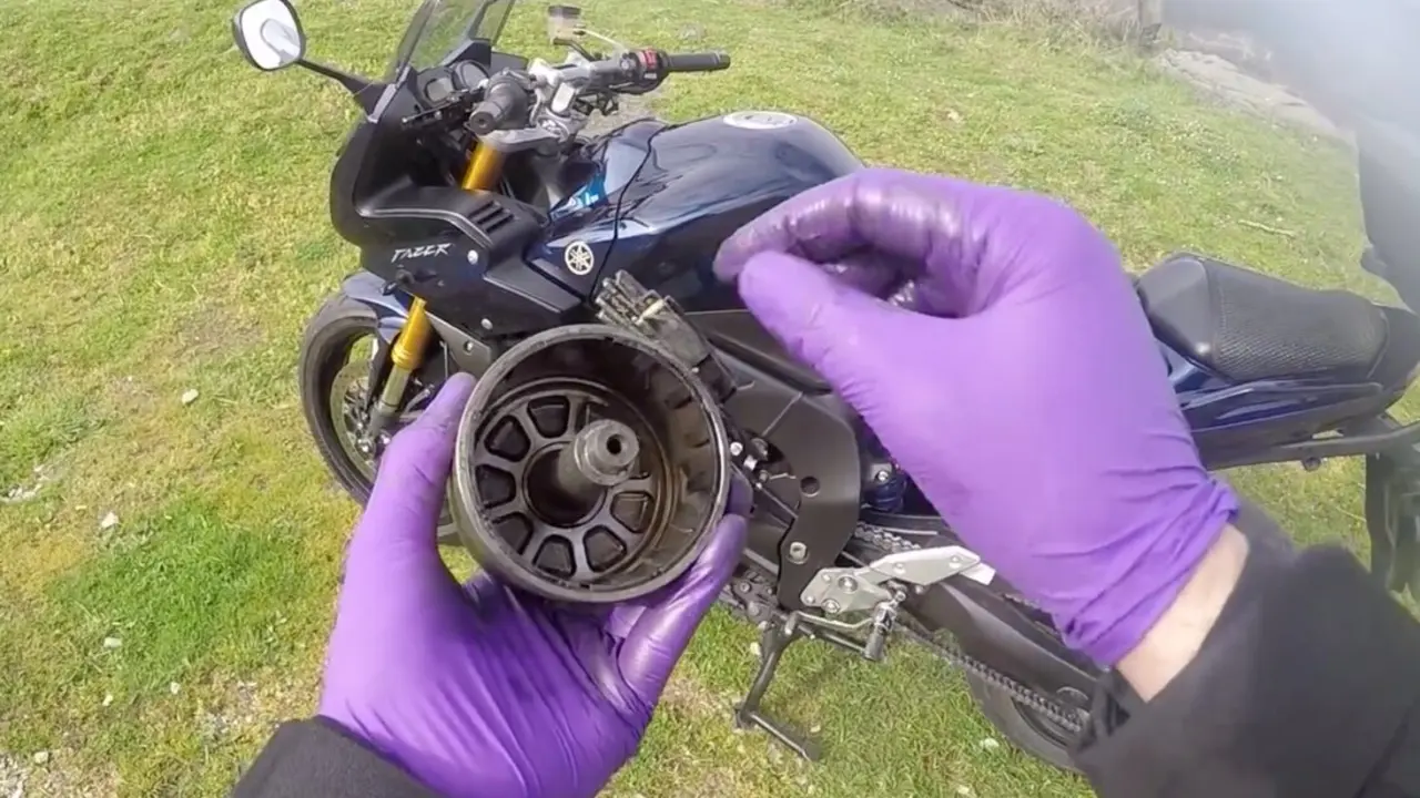 La Yamaha FZ1. Foto: Eddie on the Road!