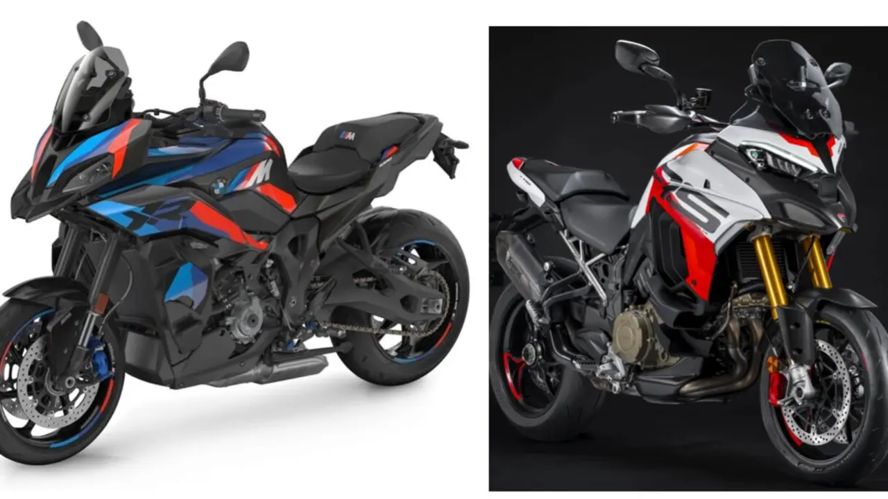 La BMW M 1000 XR y la Ducati Multistrada RS