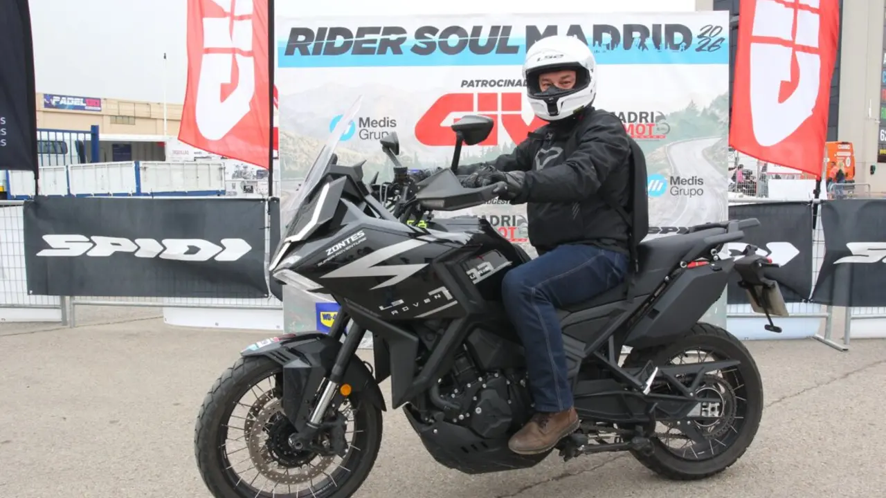 Yevgeniy Pavlovskyy participando en Rider Soul. Foto: Rider Soul.