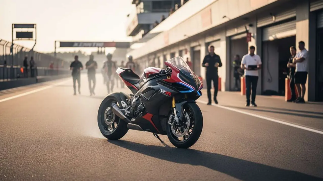  ZXMoto 820RR superdeportiva china en Europa 2026 destacada por dise&ntilde;o innovador y alto rendimiento &mdash; Imagen generada por IA 