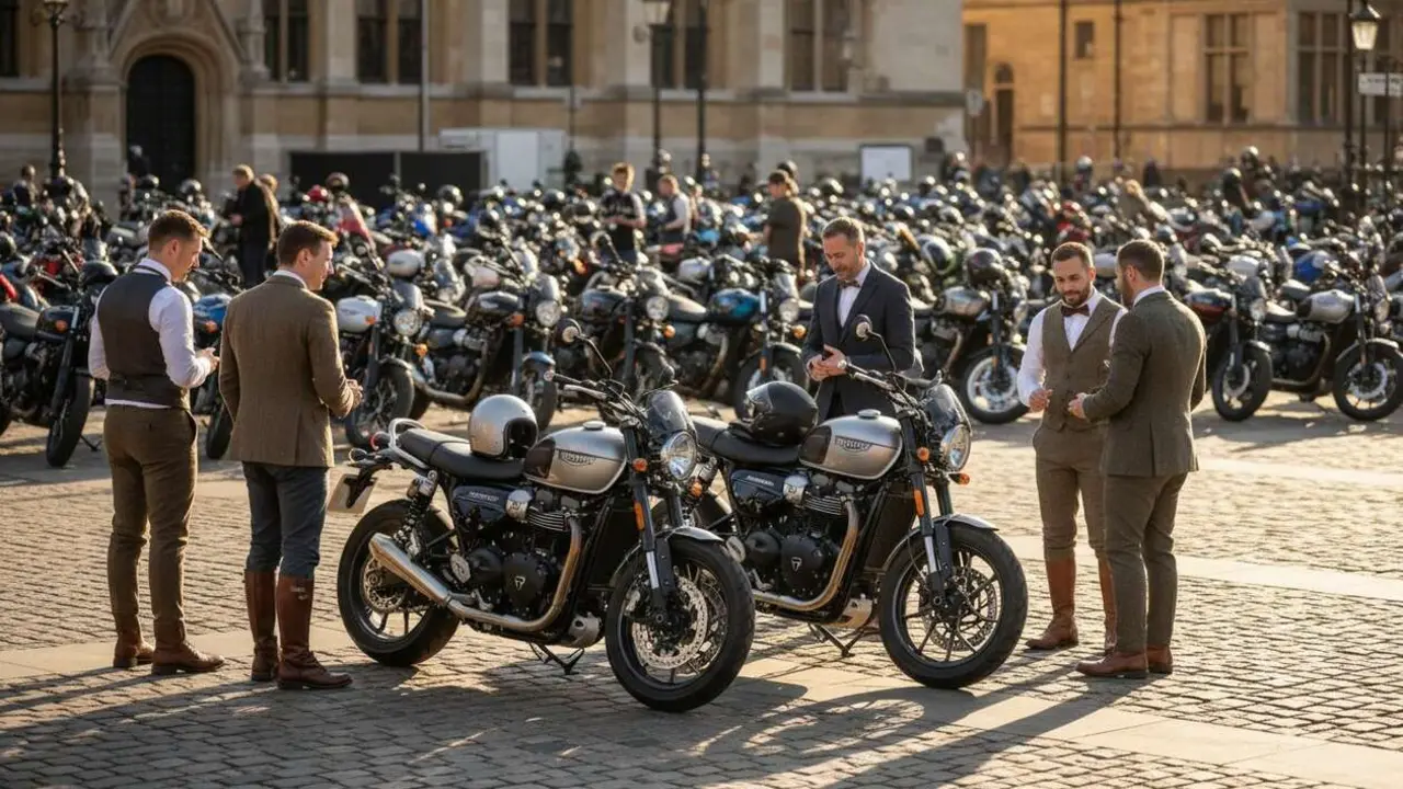  Triumph anuncia reducci&oacute;n de precios en motos 400 para el DGR2026 y esto es lo que debes saber &mdash; Imagen generada por IA 