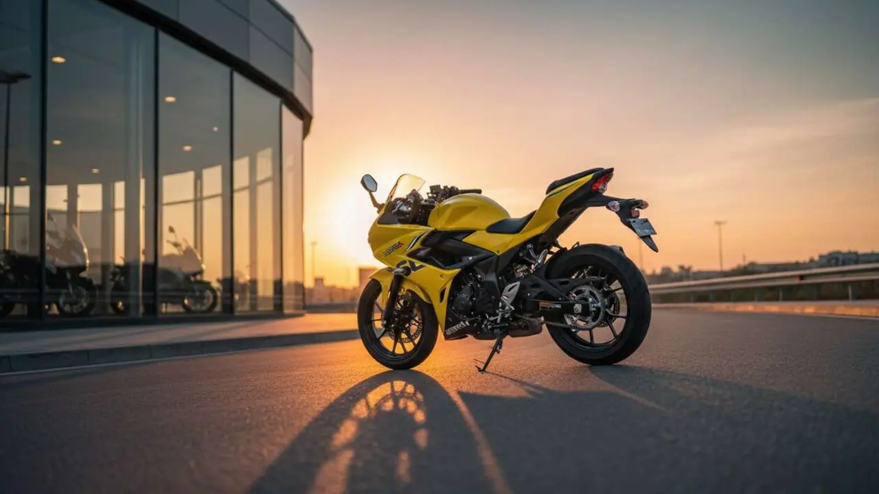  Suzuki GSX S 125 en oferta limitada por 3.999 euros con caracter&iacute;sticas y dise&ntilde;o deportivo destacadas &mdash; Imagen generada por IA 