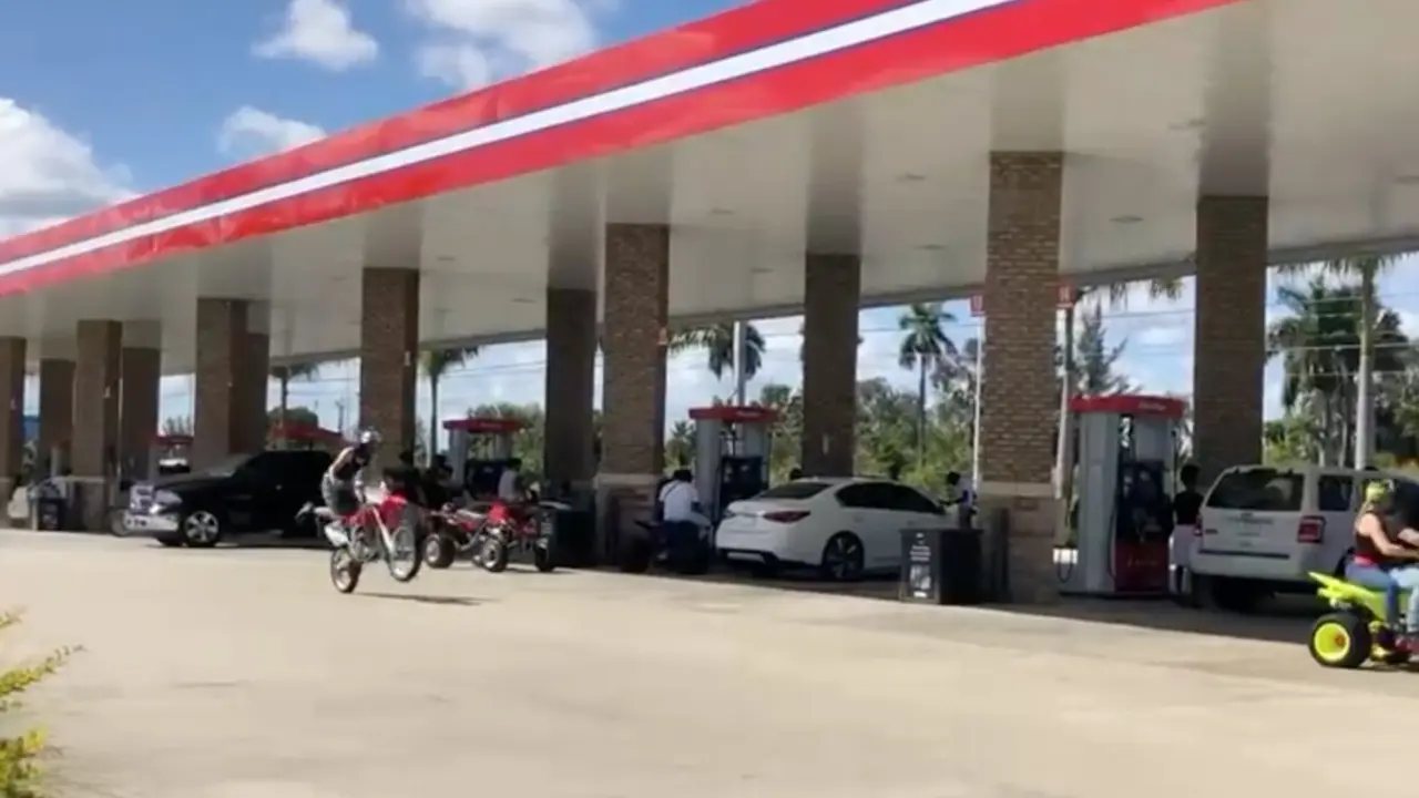 Las motos ilegales