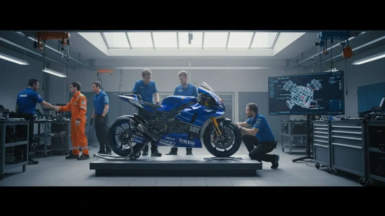  Ingenieros clave que Yamaha ficha tras la crisis de KTM y el impacto en la competencia del motociclismo &mdash; Imagen generada por IA 