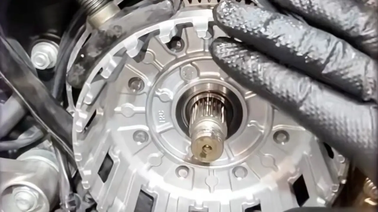 El embrague de la Yamaha
