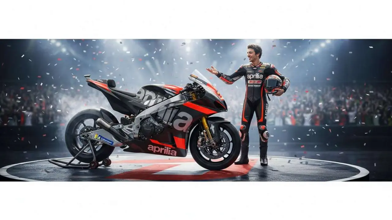  MotoGP 2026: Jorge Lorenzo conf&iacute;a en que Aprilia conquistar&aacute; el campeonato mundial de motociclismo &mdash; Imagen generada por IA 