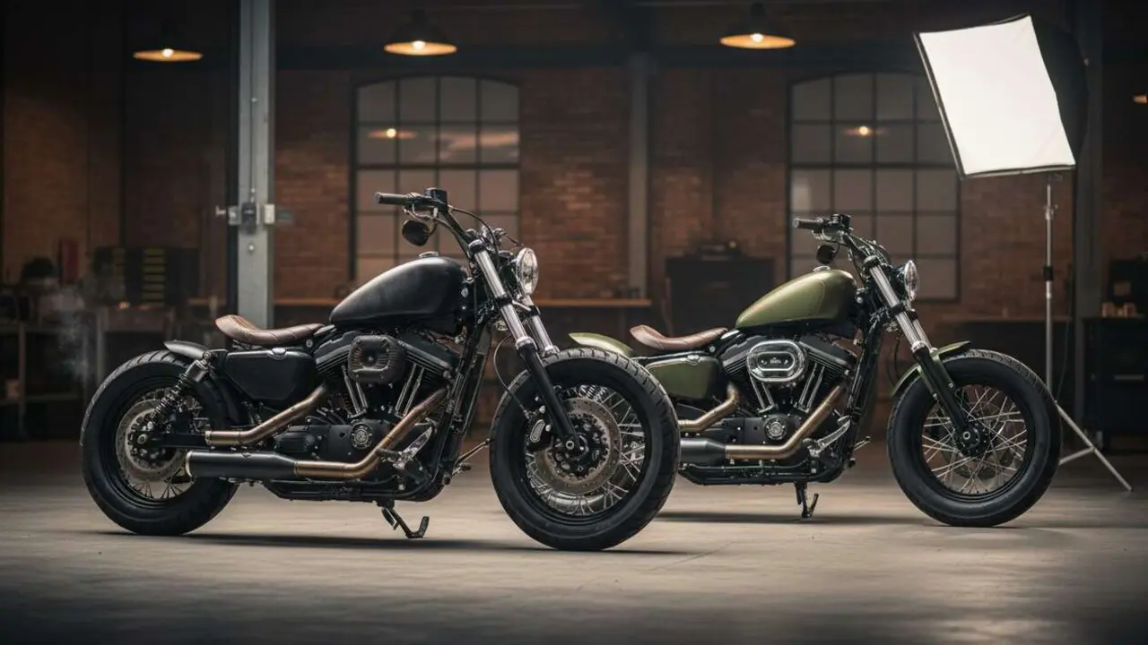  Los nuevos modelos Deadwood y Low Bob de Harley-Davidson revelan dise&ntilde;o innovador y potencia incre&iacute;ble &mdash; Imagen generada por IA 