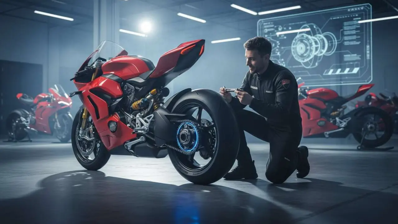  Ducati presenta una revolucionaria soluci&oacute;n de 50 euros que transforma el rendimiento y dise&ntilde;o de las motos actuales &mdash; Imagen generada por IA 