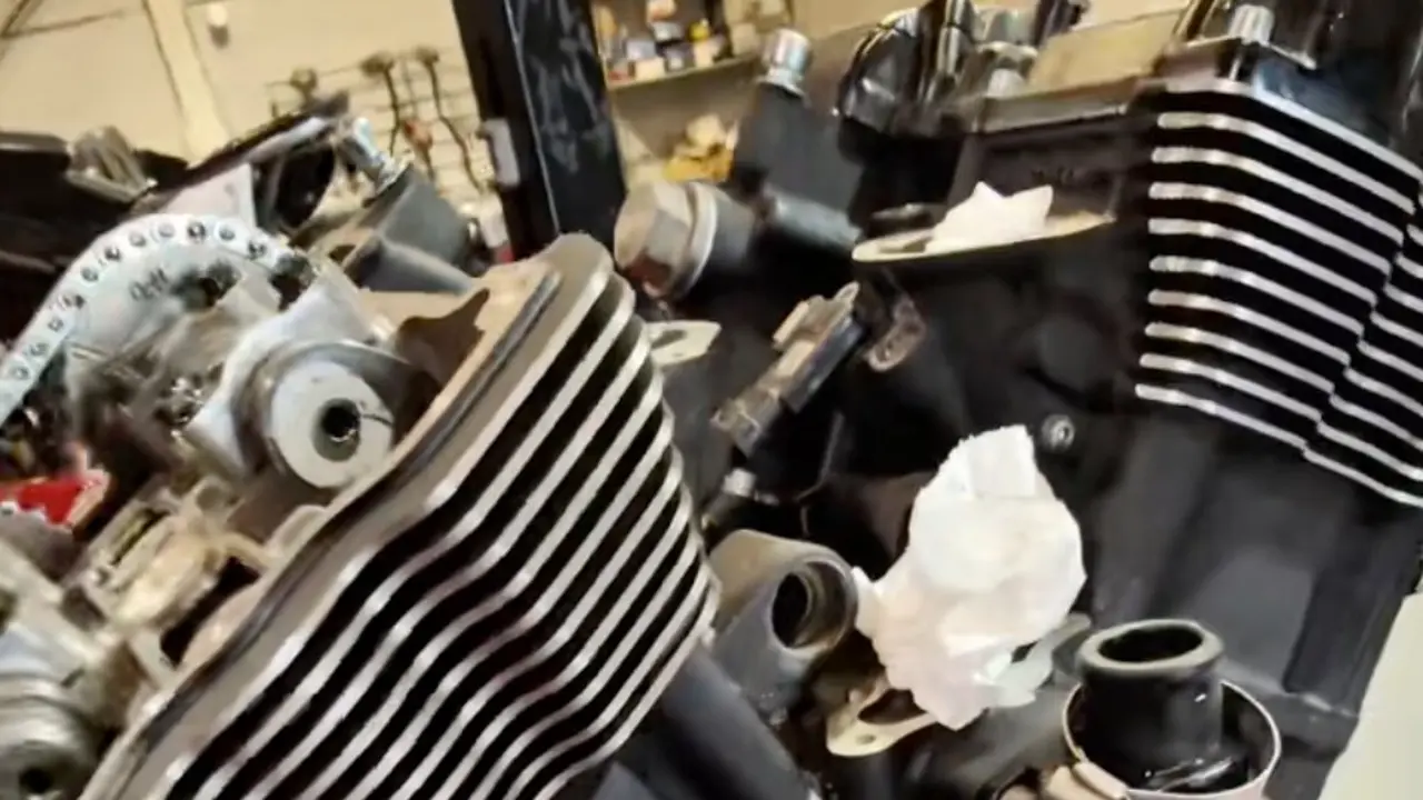 Harley Davidson, el motor de una V-Rod