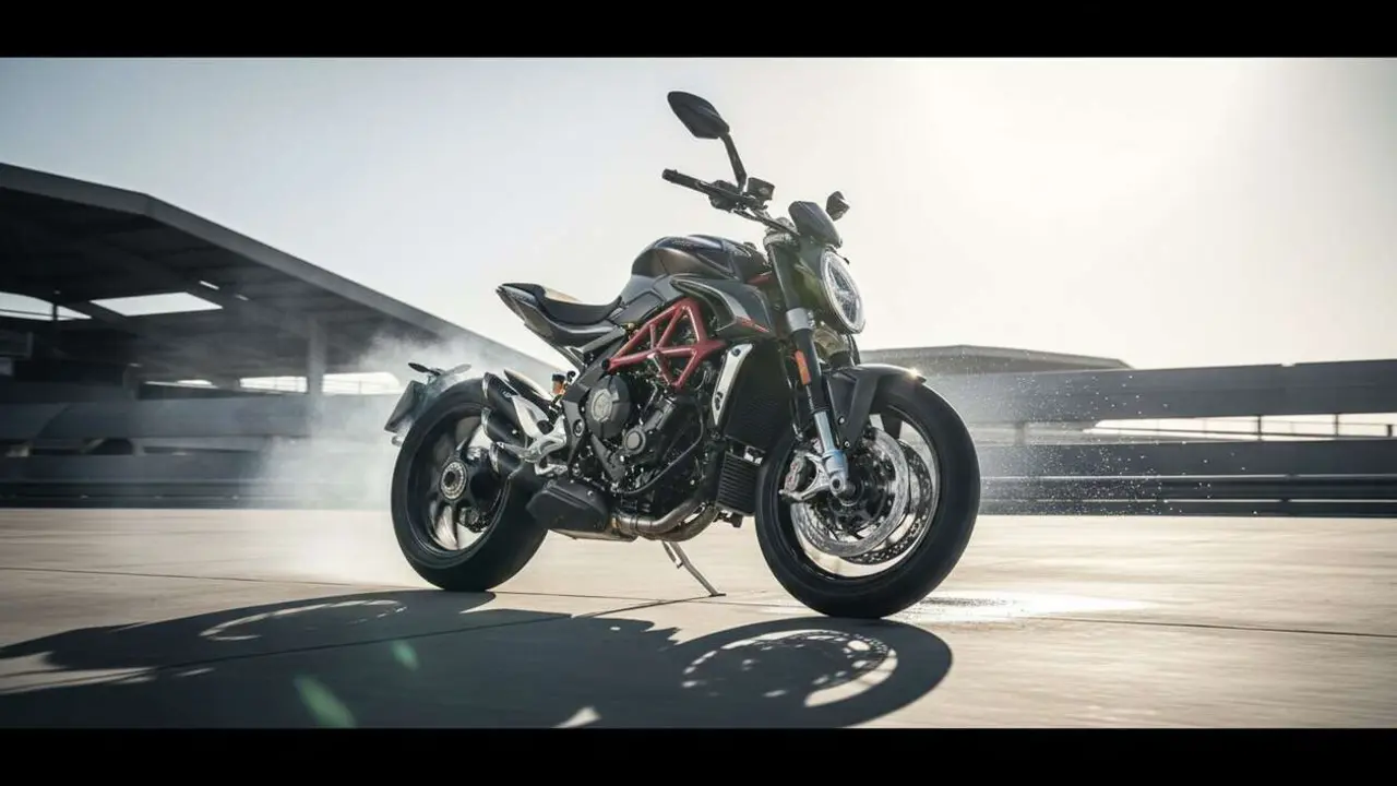  MV Agusta Brutale 800 Nero Carbonio 2026 destacada naked italiana con dise&ntilde;o innovador y potente motor de &uacute;ltima generaci&oacute;n &mdash; Imagen generada por IA 